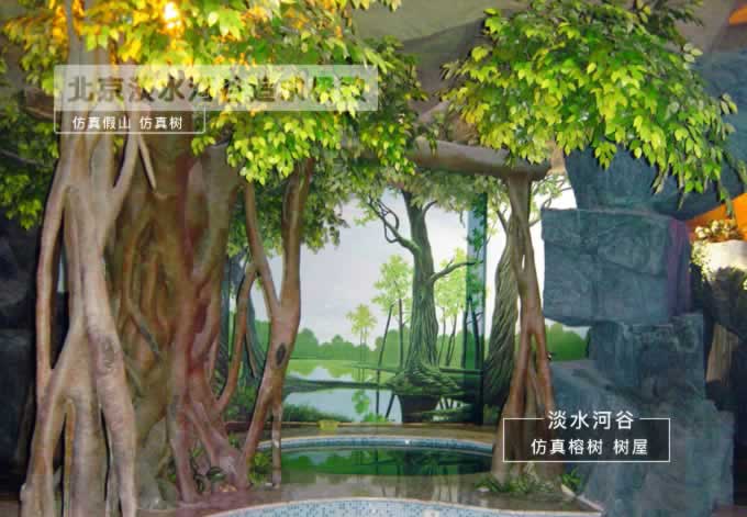 北京淡水河谷仿真樹在環境裝飾中的意義