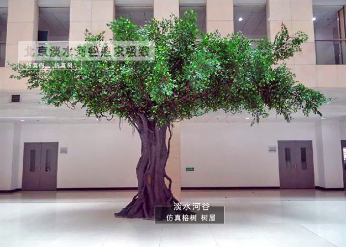 室內仿真樹制作，塑造城市靈魂，傳遞正能