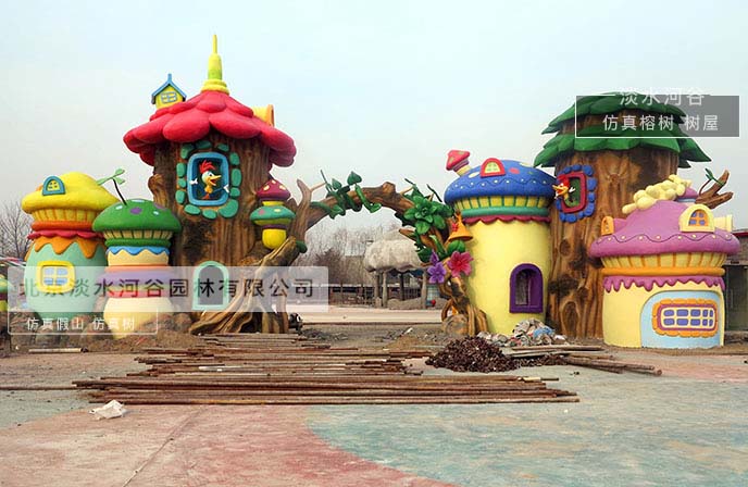 北京淡水河谷生態(tài)園大門為行業(yè)內打造鑲金綴玉之作