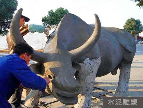 云南寶山水泥雕塑動物－北京廠家水泥雕塑動物