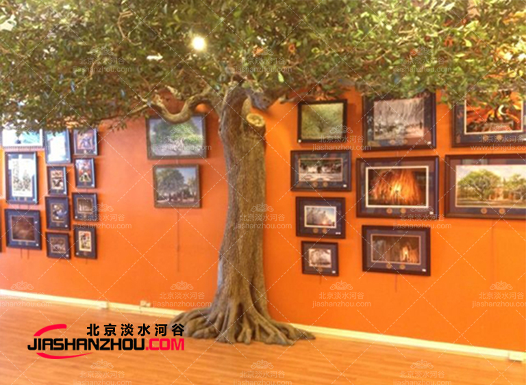 浙江兩岸咖啡廳仿真樹-常被運(yùn)用仿真樹葉形狀邊緣和葉脈圖文介紹