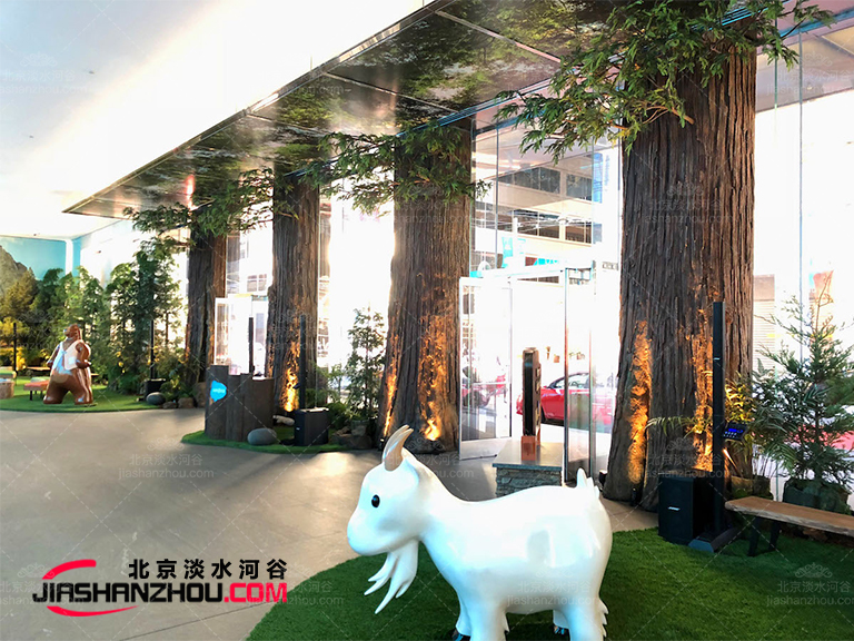 仿真樹鐵杉樹壽命長性格致且沒有淡季設計樣板那叫一個妙