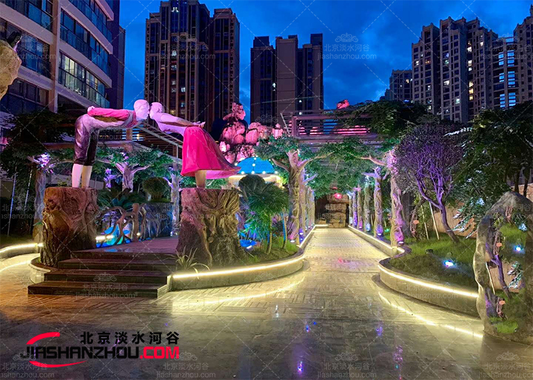 多無限創意選擇的仿真樹為人們打造多的理想勝地