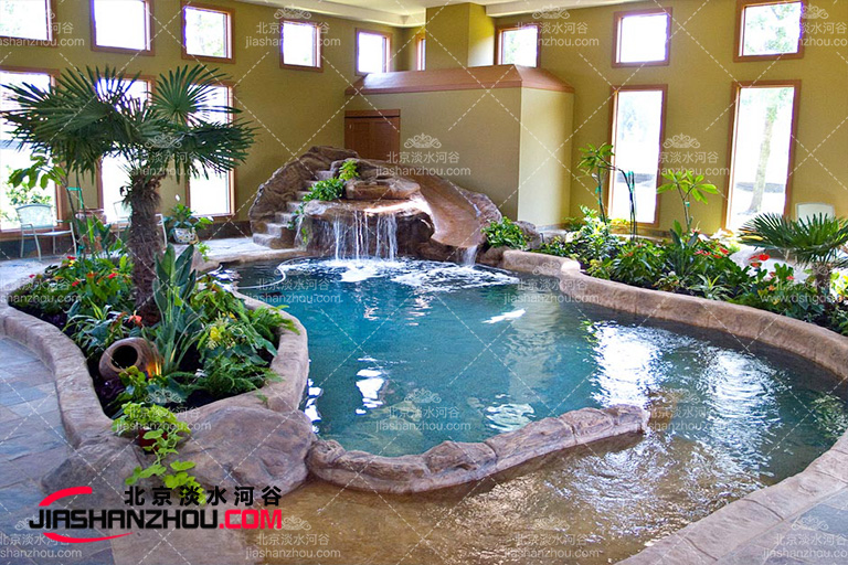 酒店室內外多種不同版式大型塑石假山經典創設