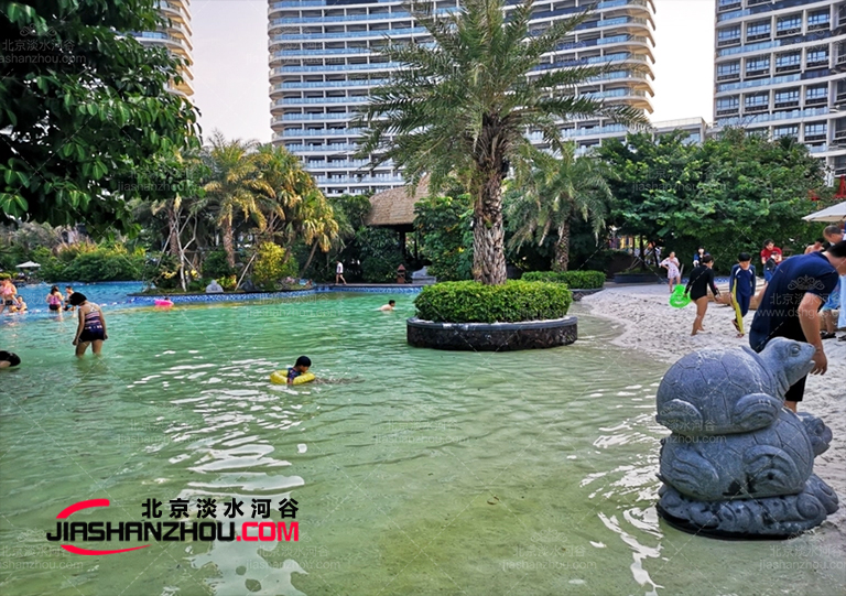 福州阿波羅大酒店用綠意盎然仿真樹熱帶植物打造自己的度假景觀