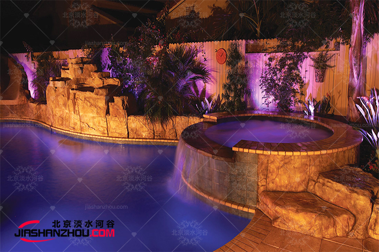 自然優越的塑石假山景觀在三亞海棠灣亞特蘭蒂斯交付使用