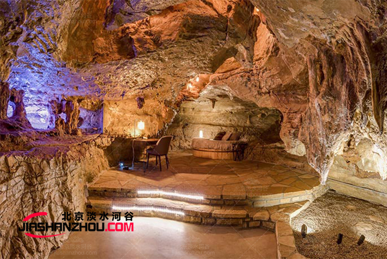 仿真洞穴民宿裝修開始在中國(guó)受追捧見過鹽洞酒店嗎