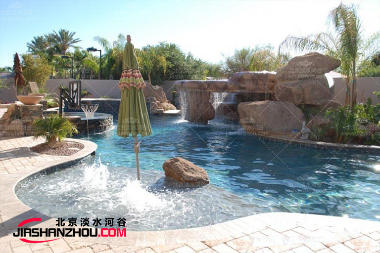 杭州千禧度假酒店塑石假山的管理和養護