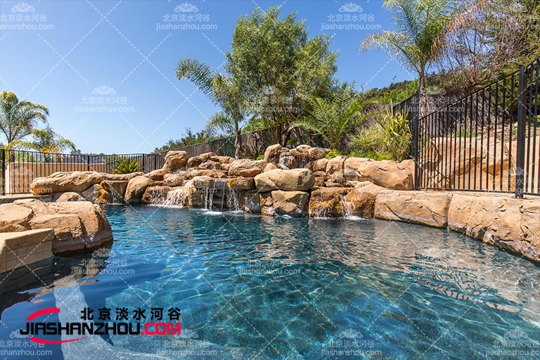 花園塑石假山噴泉在景觀設計中的作用