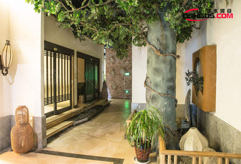 的仿真樹廠家打造仿真樹庭院是這樣做的