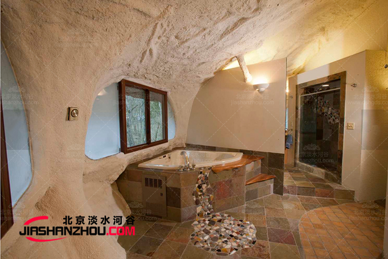 洞型小型旅館散發出原始美感體驗自然浪漫