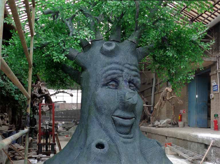 仿真樹融入各種自然環境