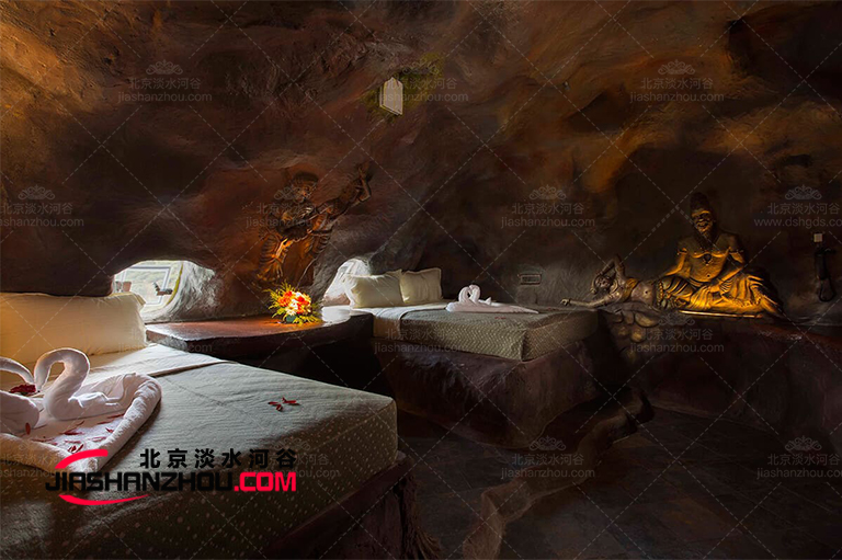 廣州清遠地下窯洞酒店太美了堪稱藝術品