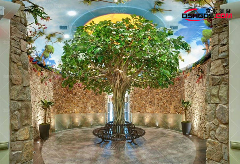 仿真樹是祖母贈送給外孫的佳禮物