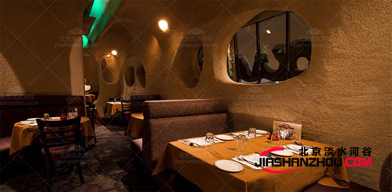 山東臨沂私人會所高品質天然巖洞餐廳