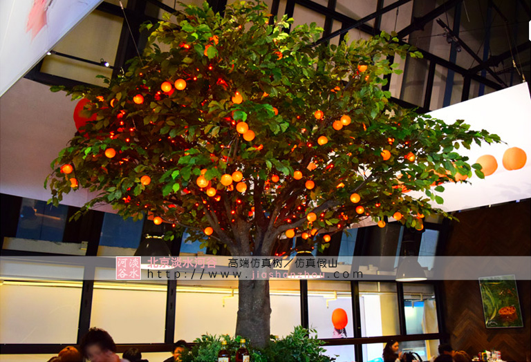仿真假樹品種多顏色好適應環境強