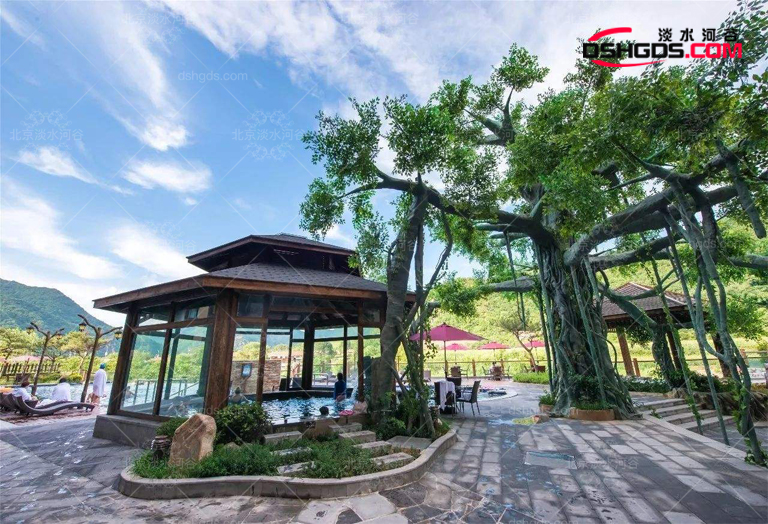 安徽阜陽人類生態(tài)園景觀仿真樹優(yōu)雅而浪漫