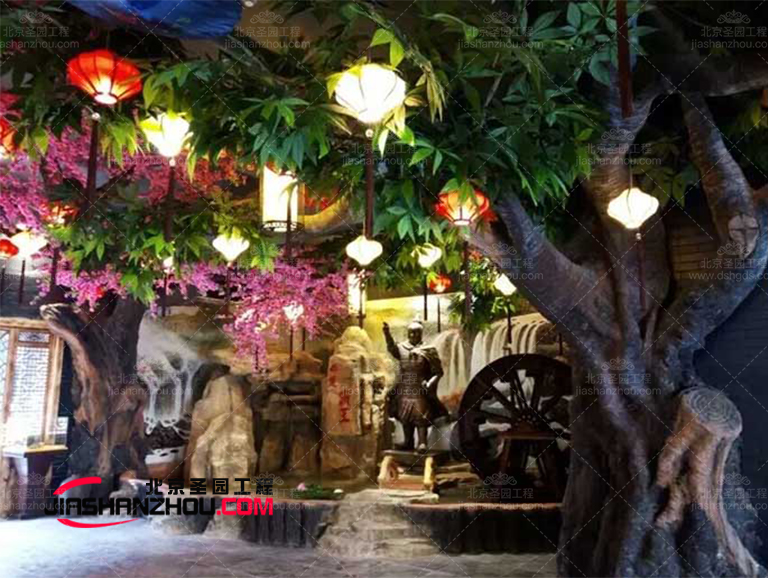 仿真樹(shù)以全新的方式進(jìn)行環(huán)境裝飾漂亮的難以想象