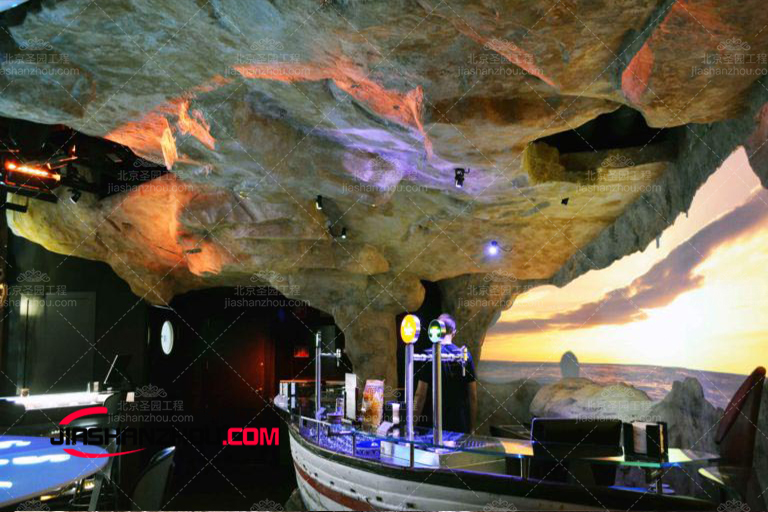 帝都探店-顏值爆表的巖洞咖啡廳設計方案