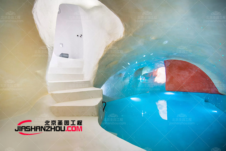 新加坡嘉佩樂度假酒店打造經典的仿真鹽洞酒店臥室