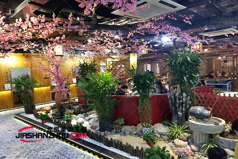 湖北桃花山打造綠色自然環境必少不了的仿真樹景觀