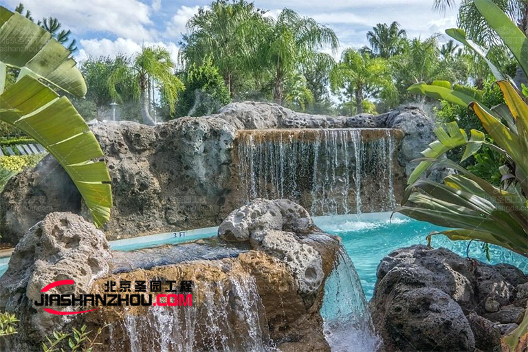 運城庭院塑石假山使居住空間舒適同時看起來有吸引力