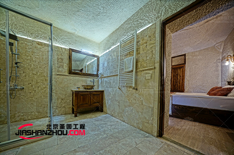 斯泊卡酒店巖洞洗衛(wèi)一體設(shè)計(jì)驚嘆眾人