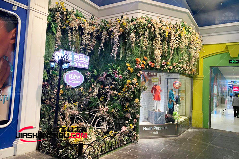 使您的前門裝飾就如春天般美好的美陳技巧-仿真樹