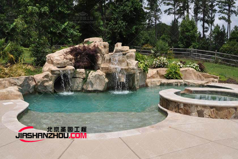 水泥塑石假山園林景觀多維度的美化功能你值得擁有