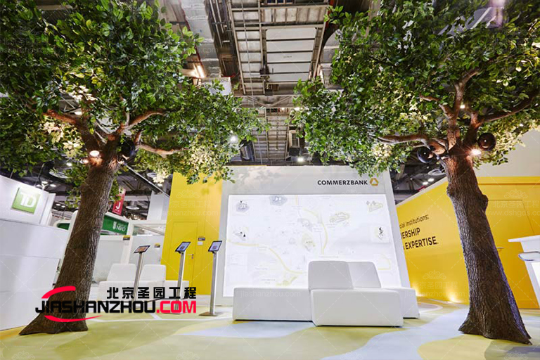 北中軸國家公園山居別墅永恒而經(jīng)典的仿真樹設(shè)計散發(fā)著誘人的魅力