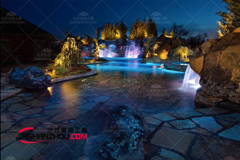 南京某游樂園塑石假山水池項目小樣獲得認(rèn)可