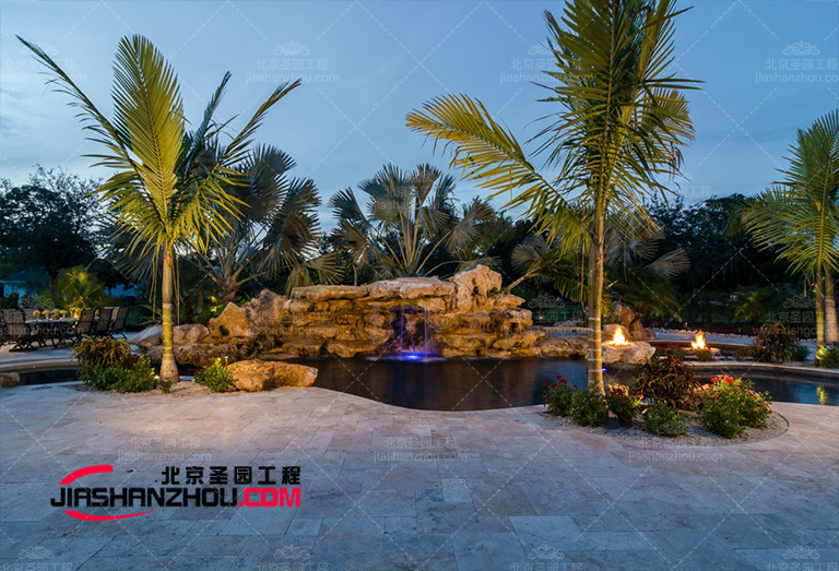 湛江新湖仙林翠谷別墅區仿真樹景觀賞心悅目