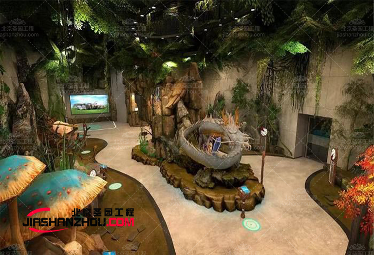 承接江蘇省大豐市青嵐生態(tài)園仿真樹景觀制作工程