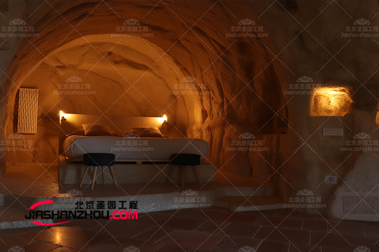 令人驚嘆的仿真鹽洞酒店室內(nèi)外顏色創(chuàng)意設(shè)計(jì)