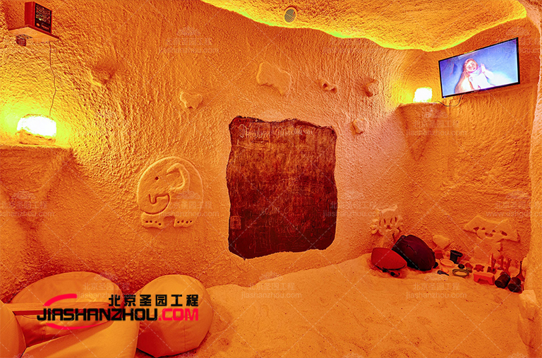 洞廠家穴式鹽療房具有大大小小不同的設計f 格案例