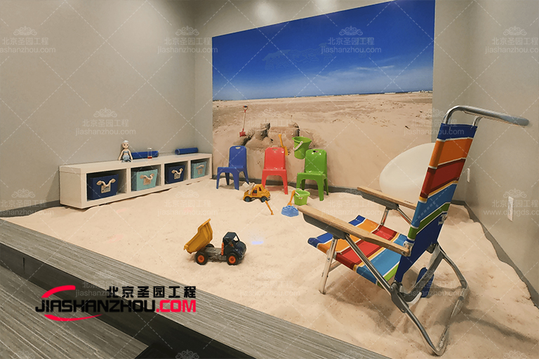 仿真洞穴主題兒童鹽療房是現代酒店設計的佳選擇