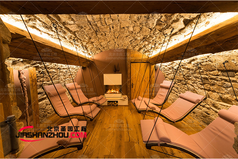 仿真鹽療洞穴酒店實際效果決于客戶對室內的品味和需求