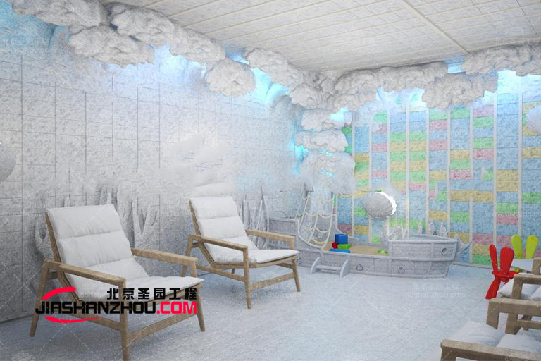 仿真洞穴鹽療酒店室內的家具也是有講究的 不信看圖