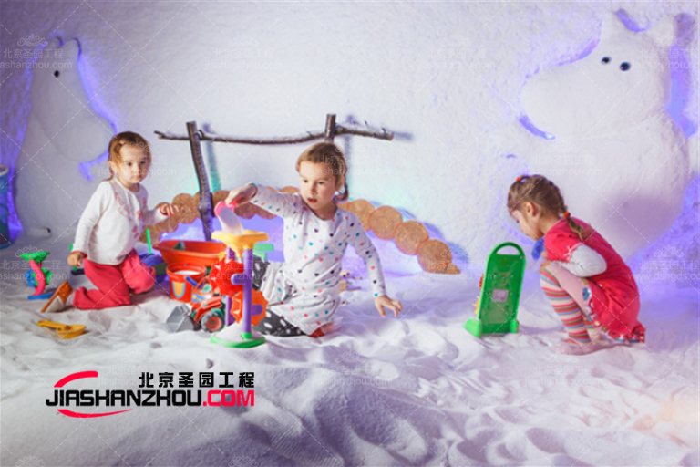 專門為孩子設(shè)計(jì)制作的兒童鹽洞鹽療汗蒸房美圖