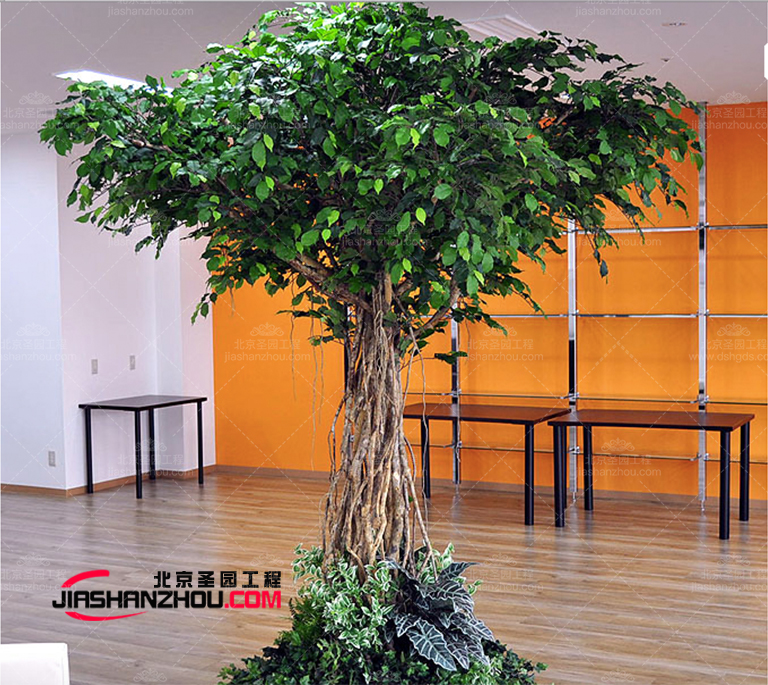 多顏多款的人造仿真樹能與許多外觀和諧融為一體