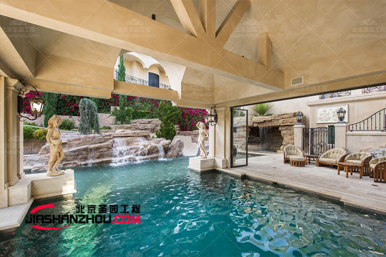 徐州無(wú)名山生態(tài)觀光體驗(yàn)園塑石假山水池景觀翻新工程