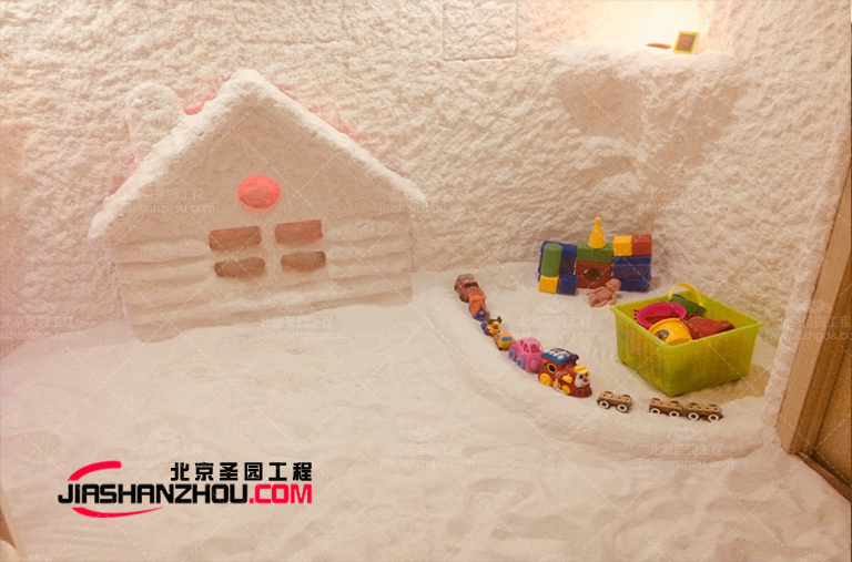 現(xiàn)代主題兒童主題仿真鹽洞汗蒸房充滿樂(lè)趣和年輕的氛圍