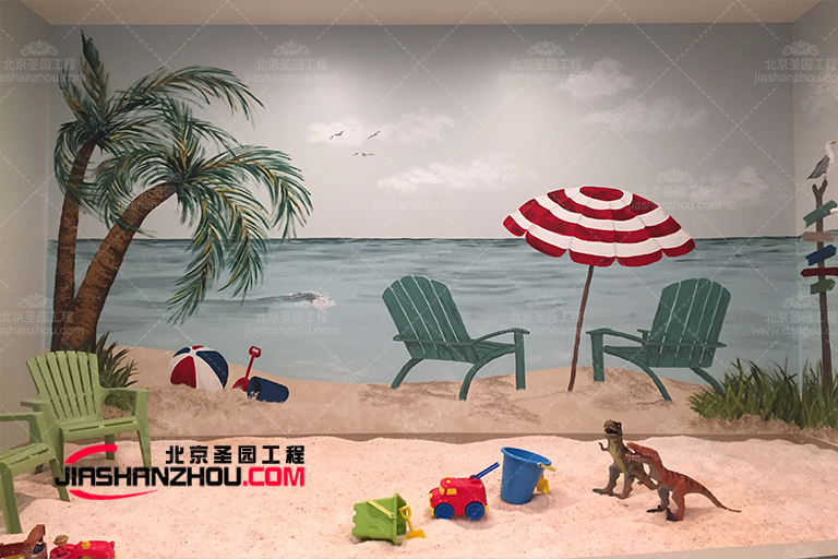 溫馨而輕松的兒童主題仿真鹽洞汗蒸房制造