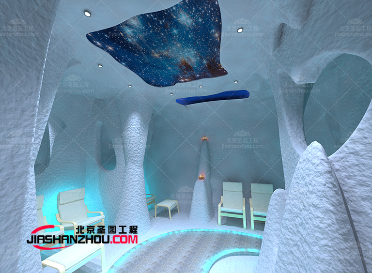 幾乎任何能想到的模式都可在仿自然喜馬拉雅鹽療房定制中實現