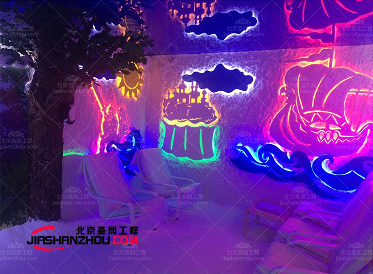 真實(shí)特具美感的仿自然喜馬拉雅鹽療房經(jīng)典案例圖