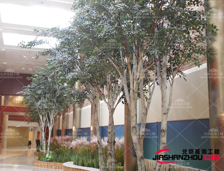 仿真樹增加裝飾美化的視覺感還能進行藝術創作