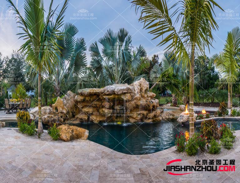 如果塑石假山上想要種植植物要如何選擇