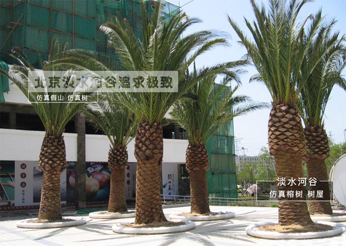 廣西仿真樹生產定制 打造恰到好處的自然風光