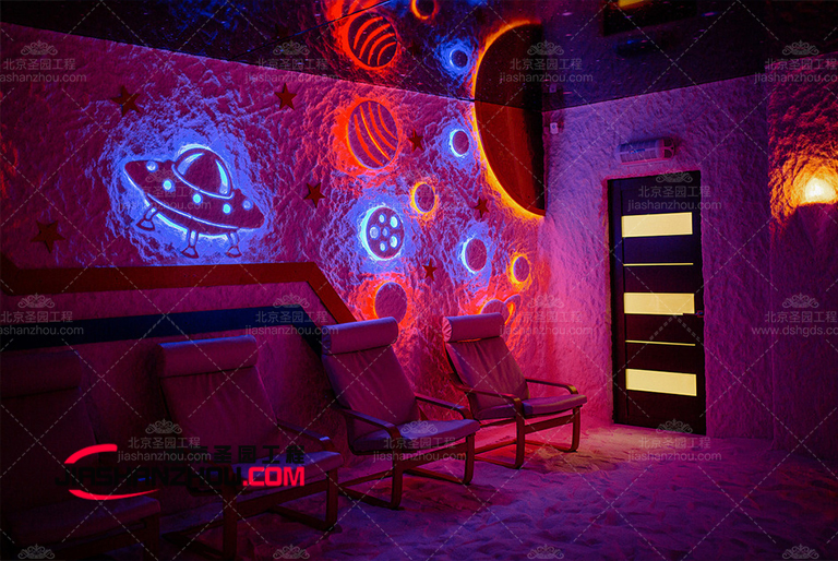 洞穴主題汗蒸鹽療房制作方案遵循簡(jiǎn)單優(yōu)雅的設(shè)計(jì)原則