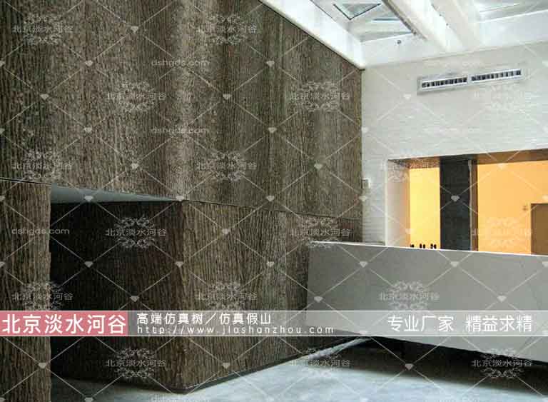 水泥假樹(shù)皮制作